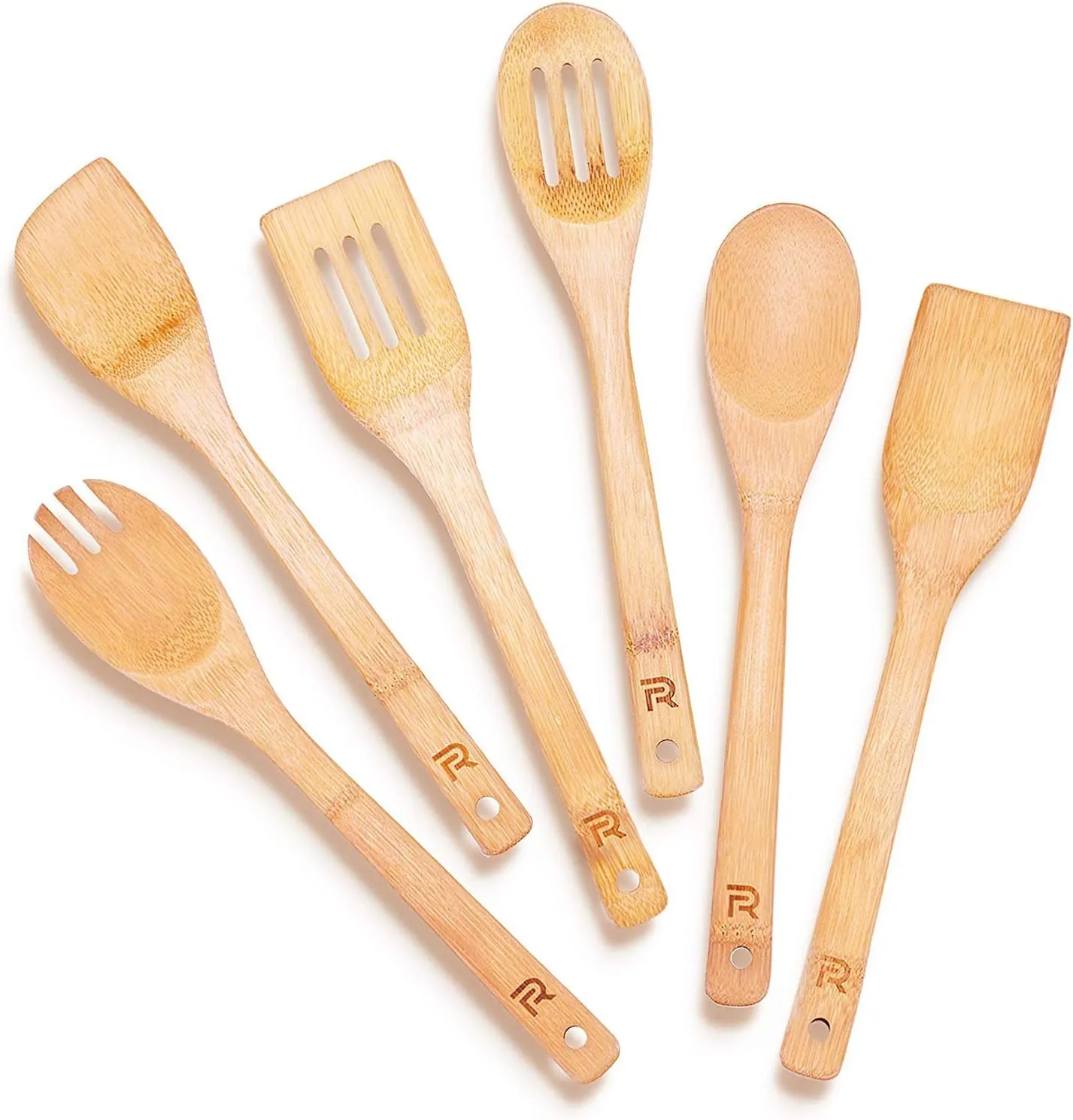 Bamboo Mixing Spoons &Amp; Spatulas
