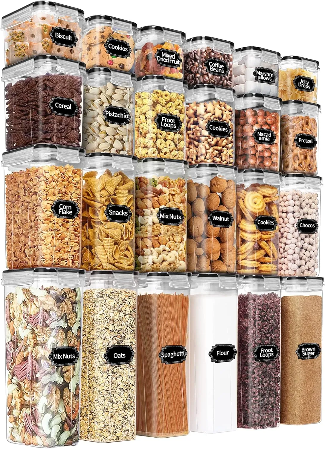 Bulk Pantry Storage Jars