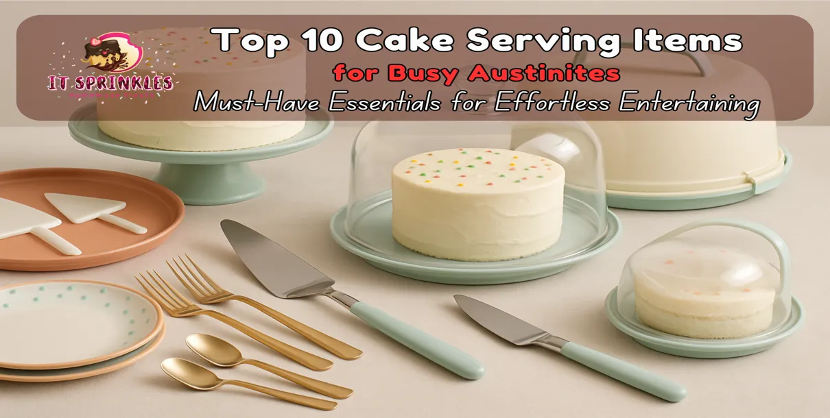 Cake Serving Items for Busy Austinites