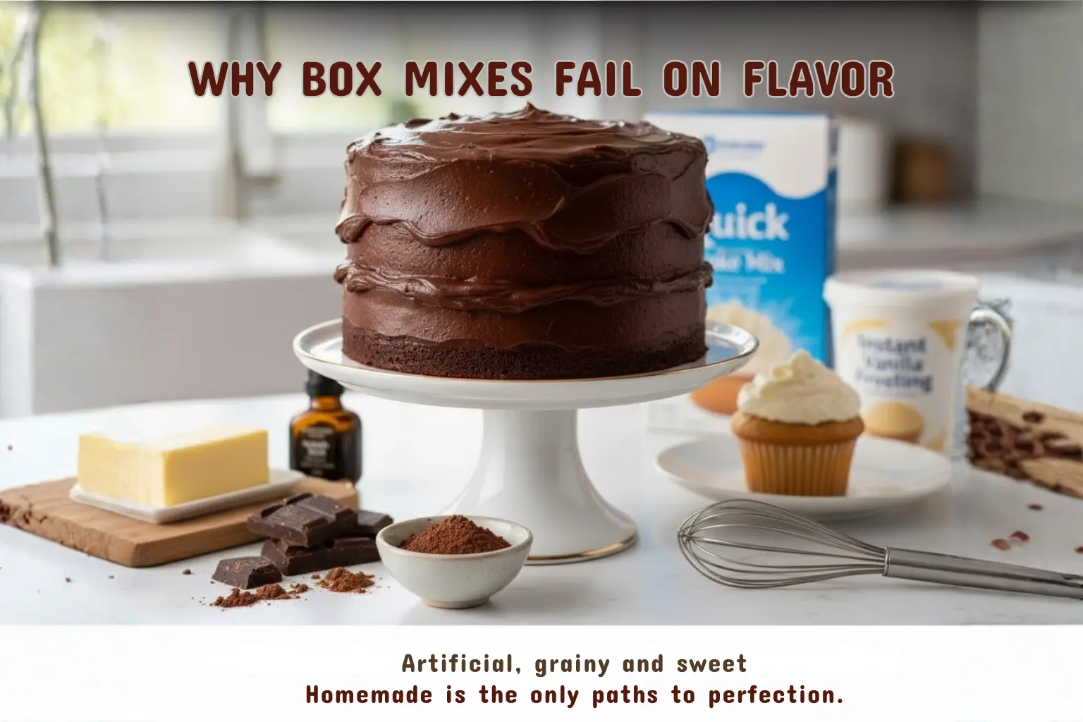 Why Homemade Always Wins To Box Mix
