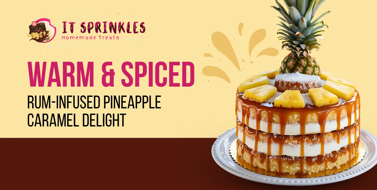 Rum-Infused Pineapple Caramel Delight