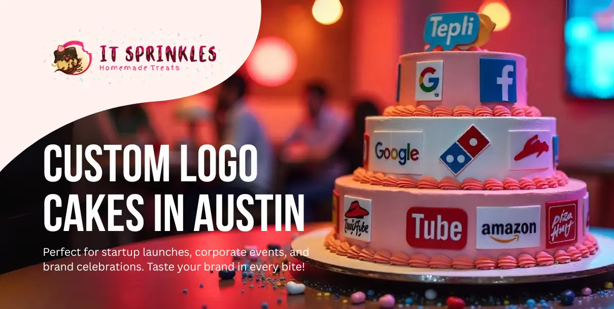 Custom Logo Cakes in Austin