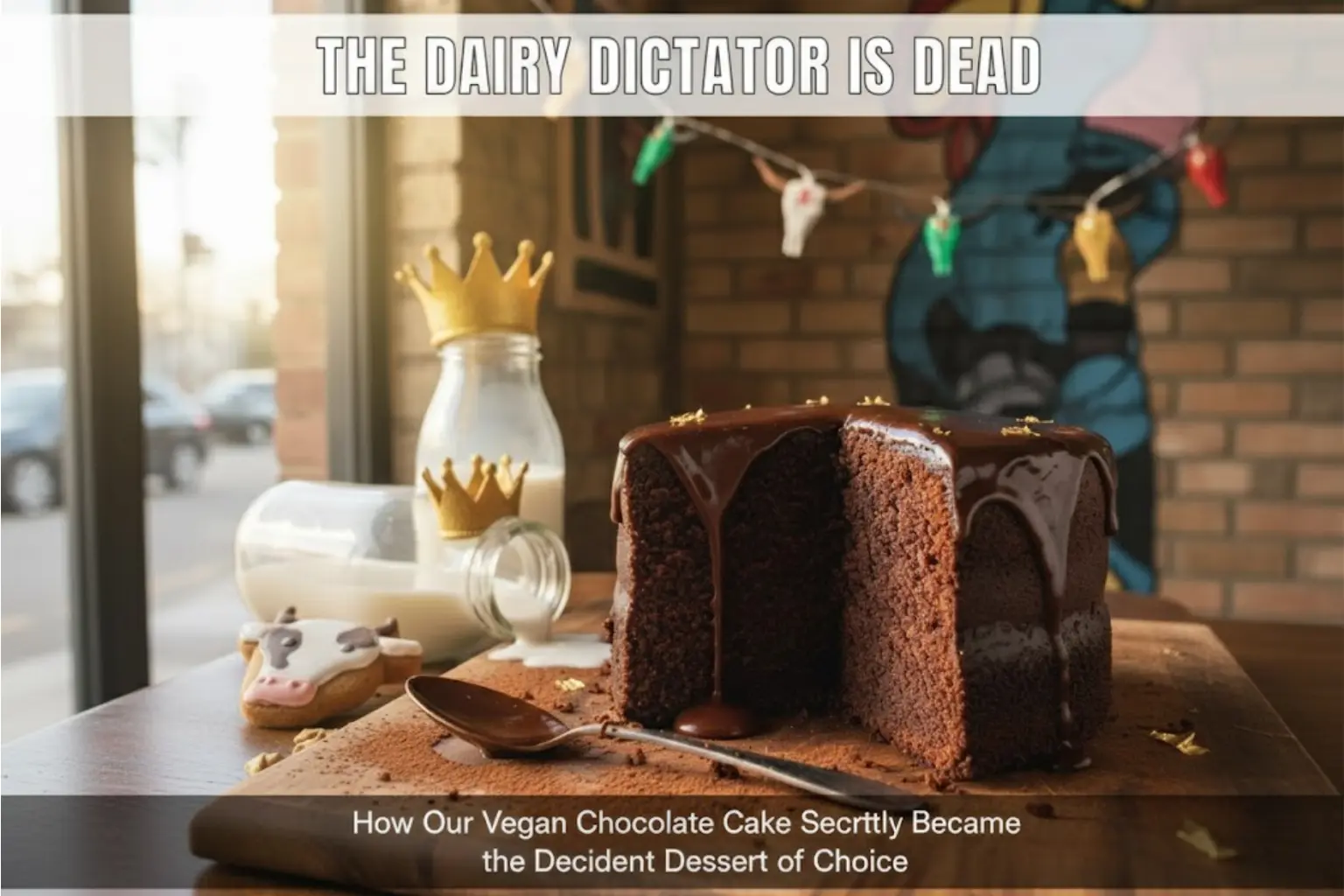 Vegan Chocolate Cake Ended Dairy Domination and Became the Ultimate Indulgence